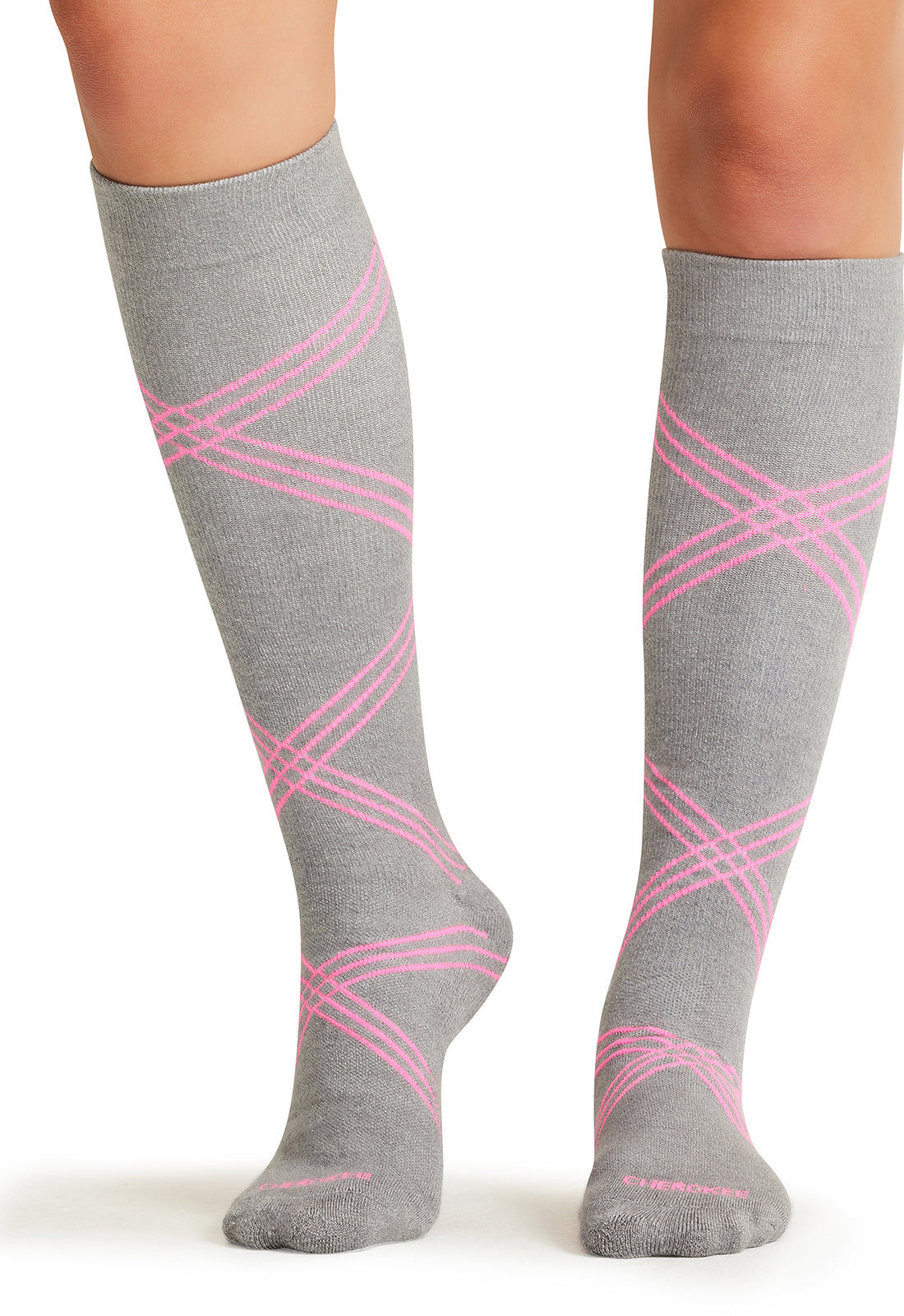 Cherokee Legwear Women's LXSUPPOR Knee High 15-20 mmHg Compression Socks