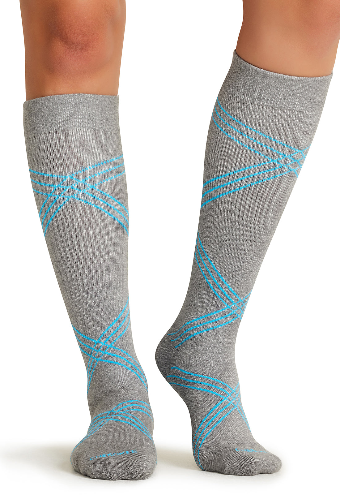 Cherokee Legwear Women's LXSUPPOR Knee High 15-20 mmHg Compression Socks