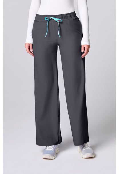 Med Couture Insight Women's MC00009 Wide Leg Pintuck Pant