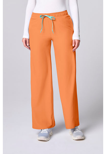 Med Couture Insight Women's MC00009 Wide Leg Pintuck Pant