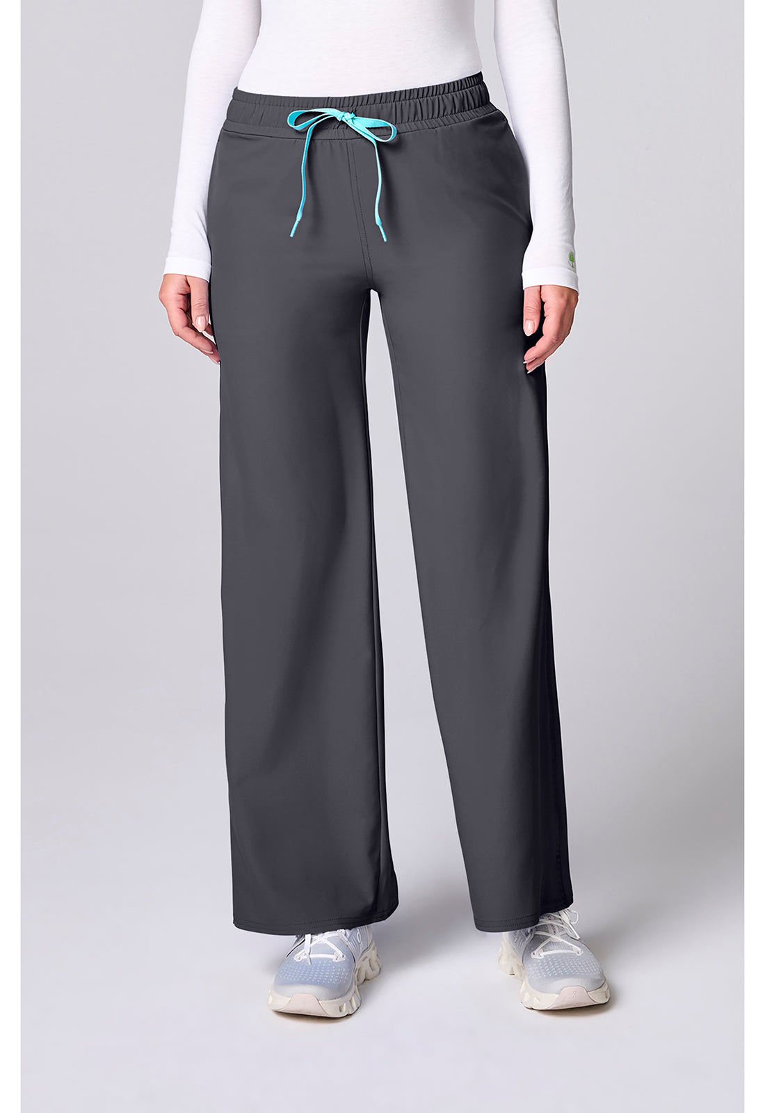 Med Couture Insight Women's MC00009 Wide Leg Pintuck Pant