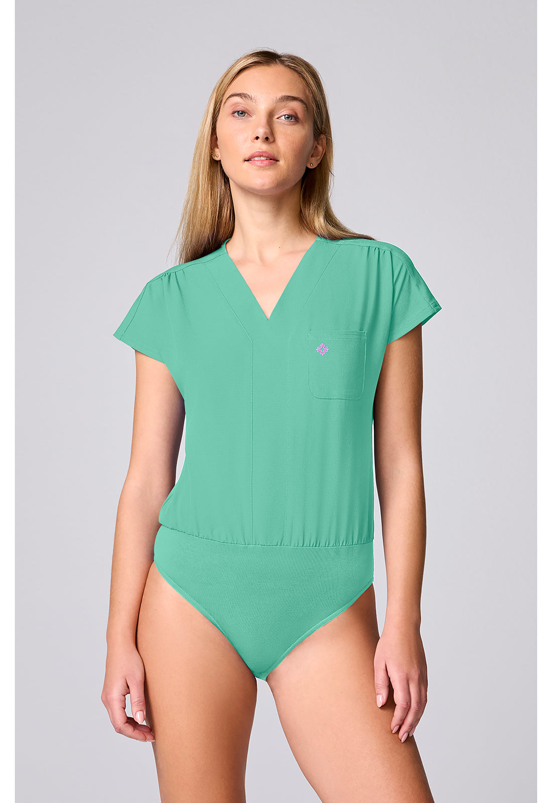 Med Couture Amp Women's MC00017 One Pocket Bodysuit