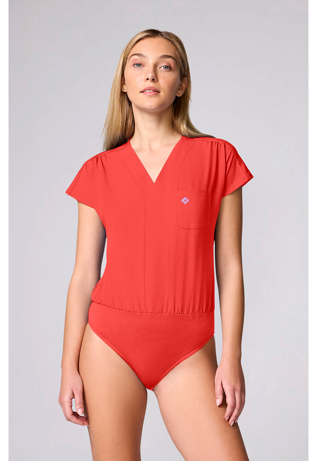 Med Couture Amp Women's MC00017 One Pocket Bodysuit