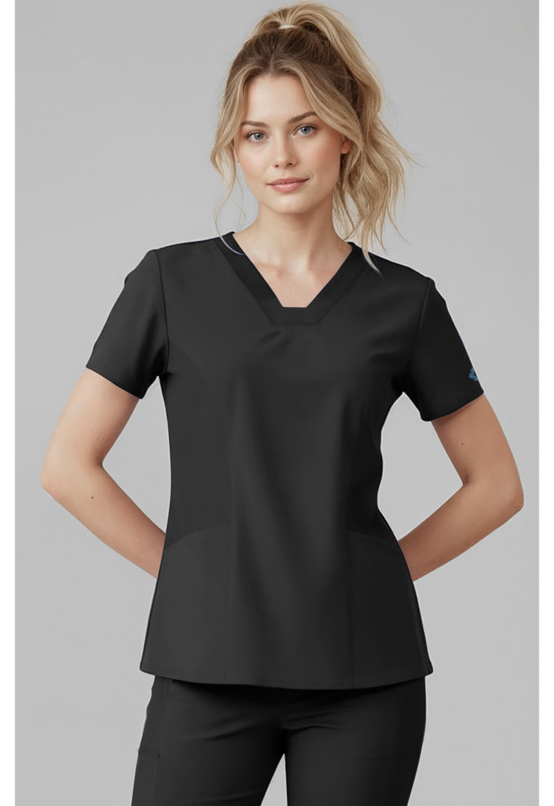 Med Couture Insight Women's MC00077 V-Neck Top