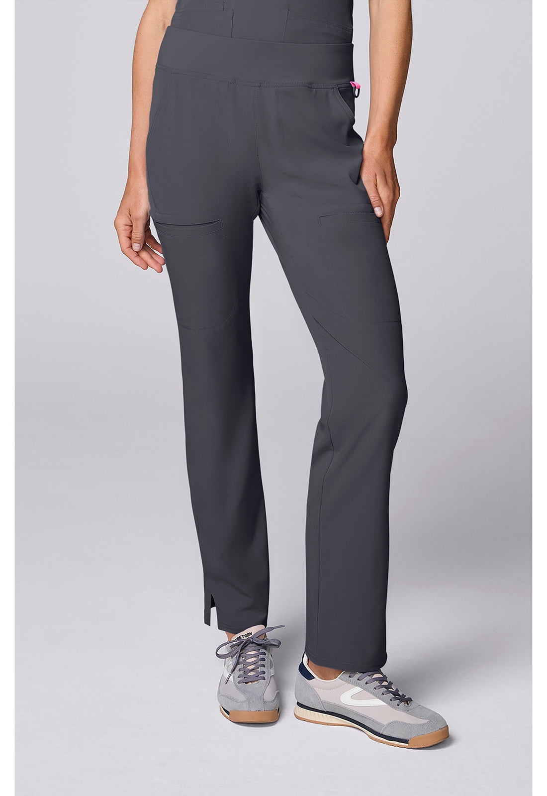 Med Couture Amp Women's MC00082 Yoga Waist Straight Leg Pant