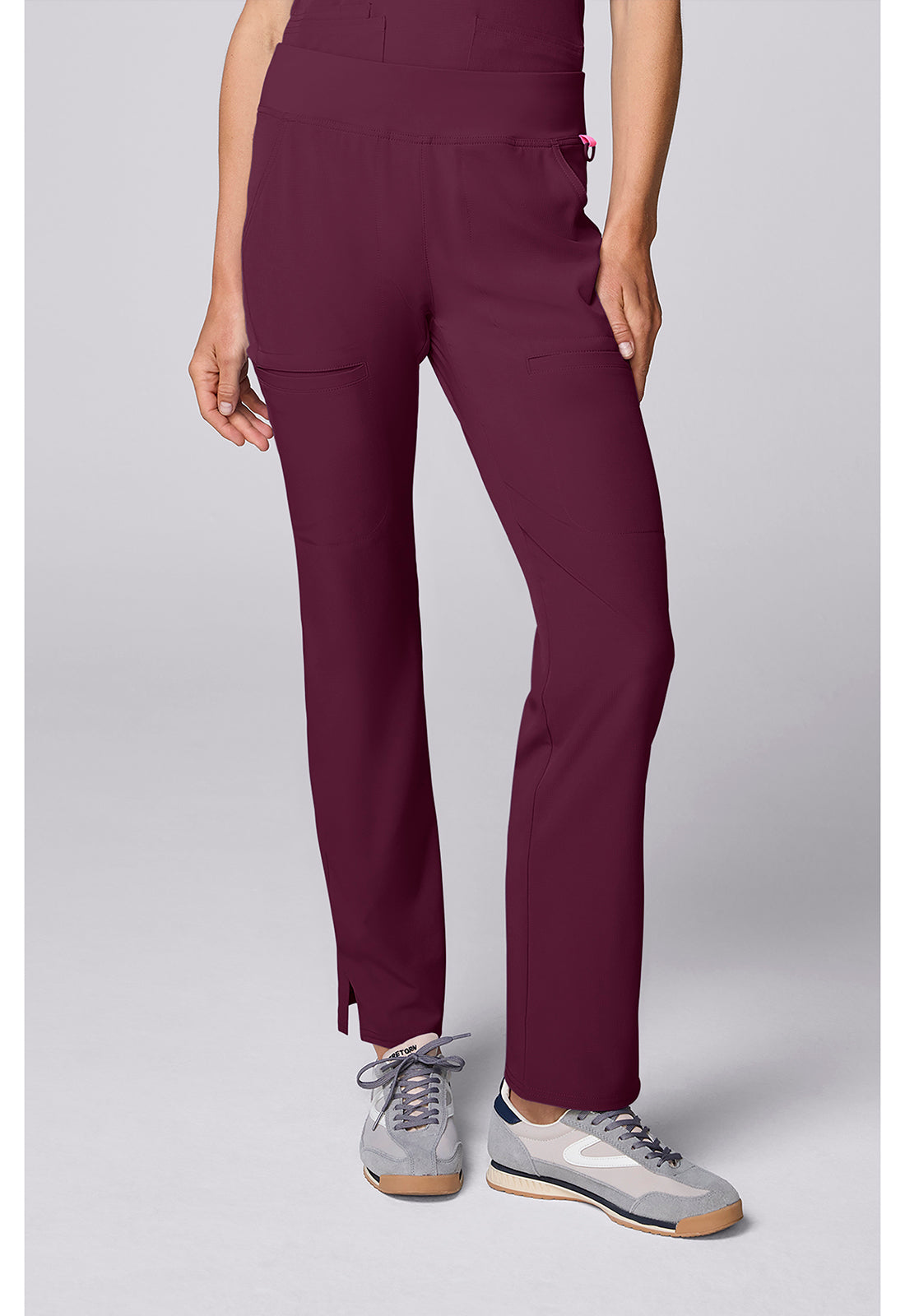 Med Couture Amp Women's MC00082 Yoga Waist Straight Leg Pant