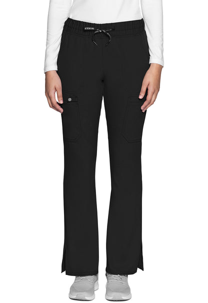 Med Couture Touch Women's MC007 Natural Rise Drawstring Flare Leg Pant