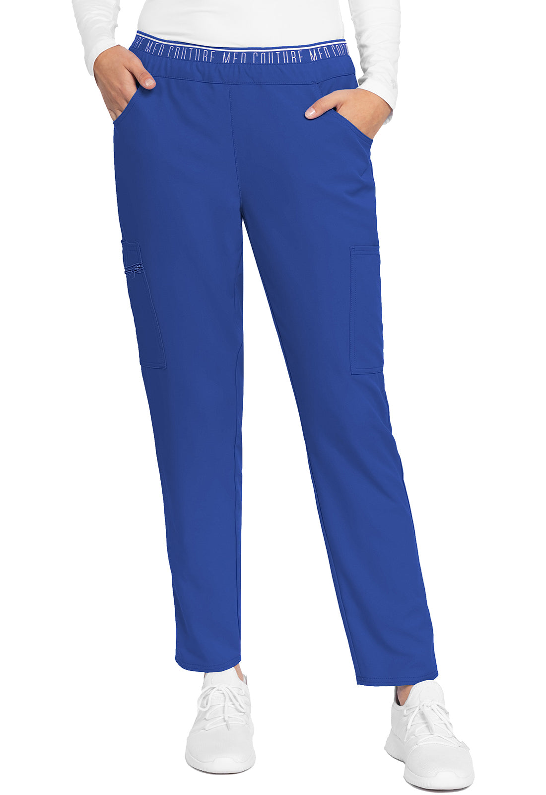 Med Couture Insight Women's MC009 Mid Rise Pull-on Tapered Leg Ankle Pant