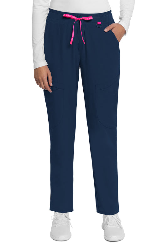 Med Couture Amp Women's MC101 Mid Rise Drawstring Tapered Leg Pant