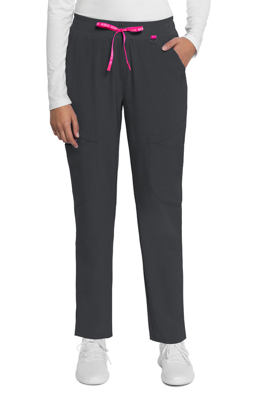 Med Couture Amp MC101 Mid Rise Drawstring Tapered Leg Pant