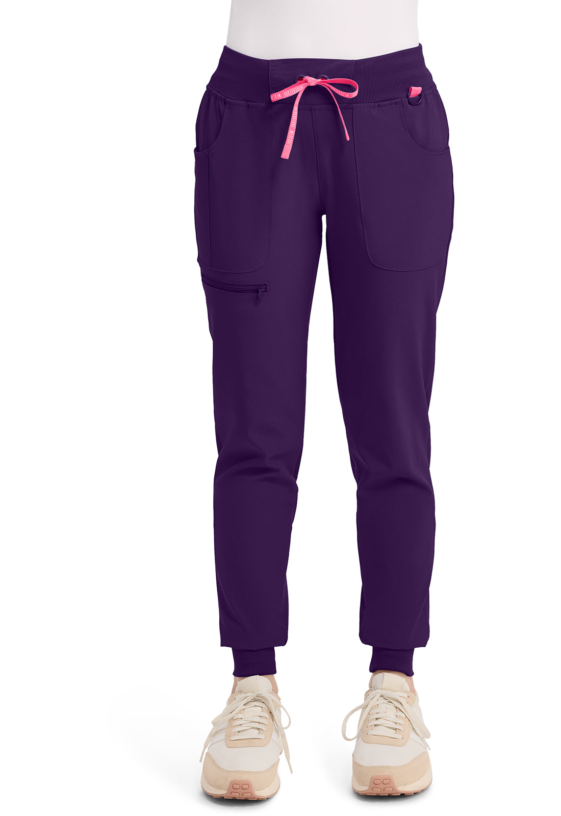 Med Couture Amp MC102 Petite Mid Rise Jogger