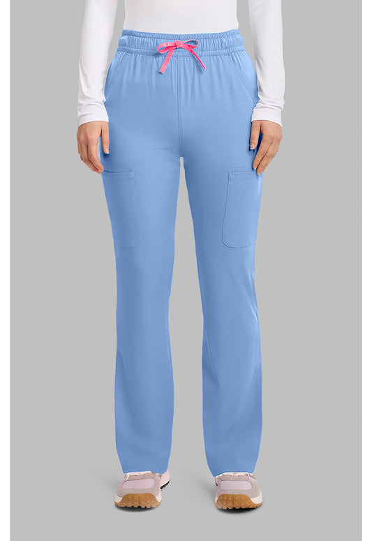 Med Couture Amp Women's MC104 Women's High Rise 4-Pocket Flare Pant