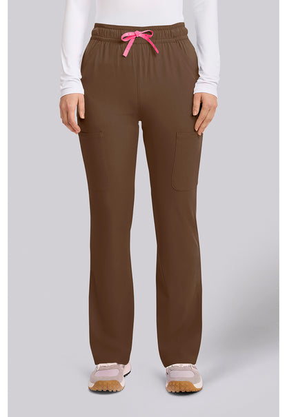Med Couture Amp Women's MC104 Women's High Rise 4-Pocket Flare Pant