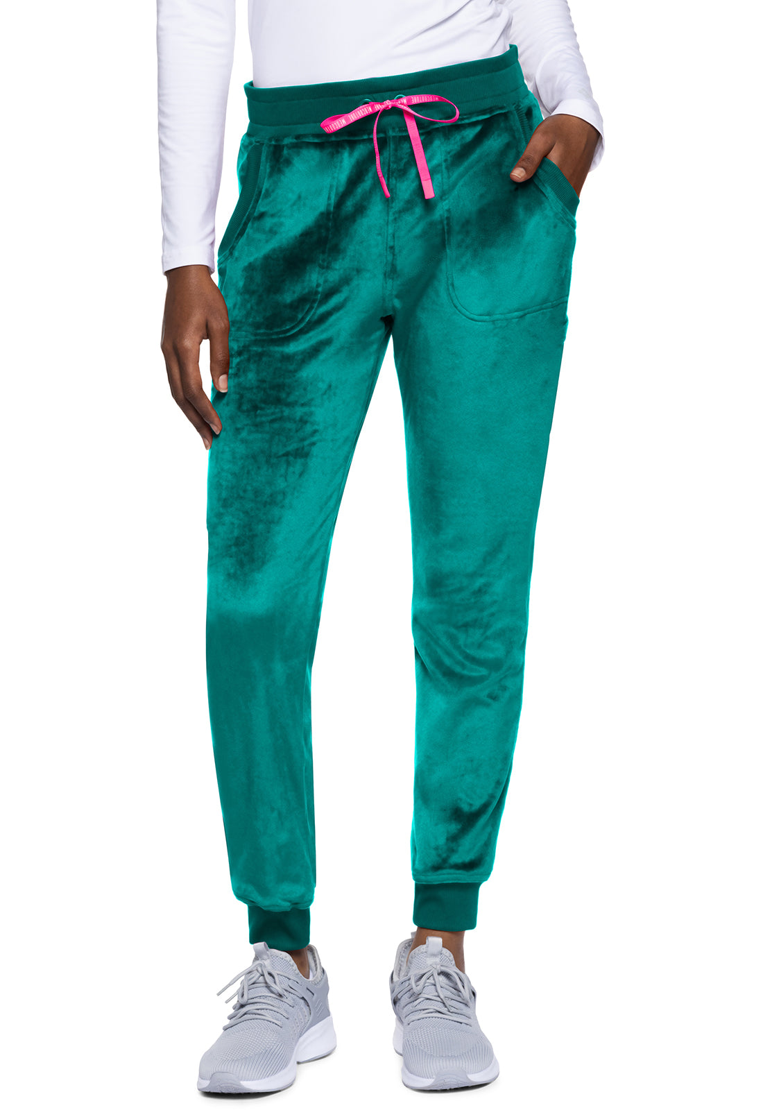Med Couture Amp Women's MC107 Velour Natural Rise Jogger