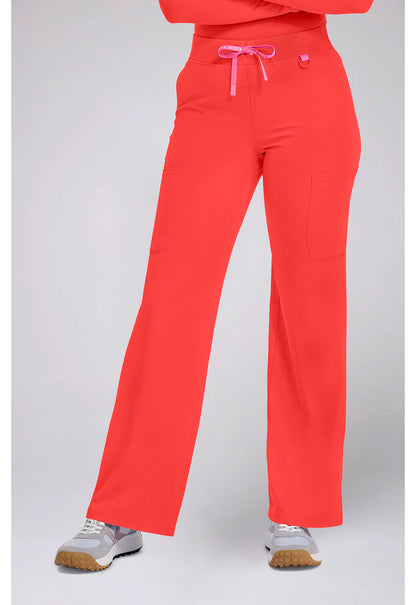 Med Couture Amp Women's MC109 Wide Leg Pull On Pant
