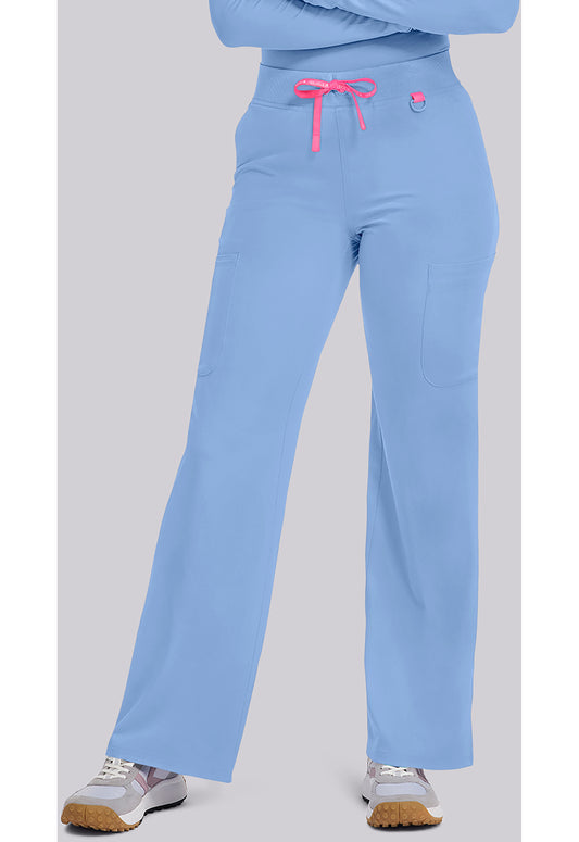 Med Couture Amp Women's MC109 Wide Leg Pull On Pant