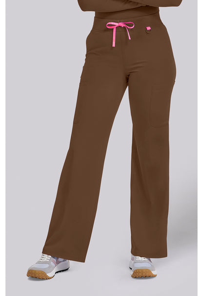 Med Couture Amp Women's MC109 Wide Leg Pull On Pant
