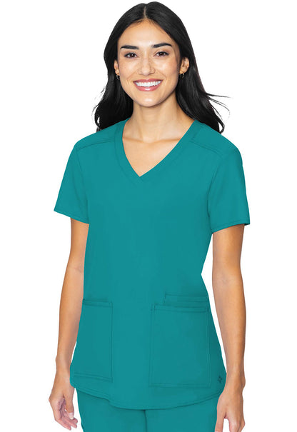 Med Couture Insight Women's MC2411 3 Pocket Top