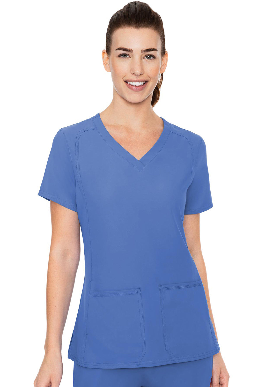 Med Couture Insight Women's MC2468 Side Pocket Top
