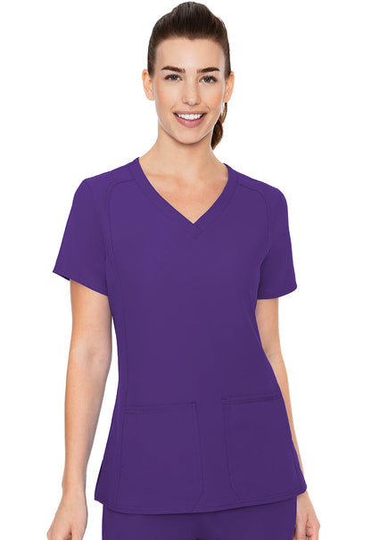 Med Couture Insight Women's MC2468 Side Pocket Top