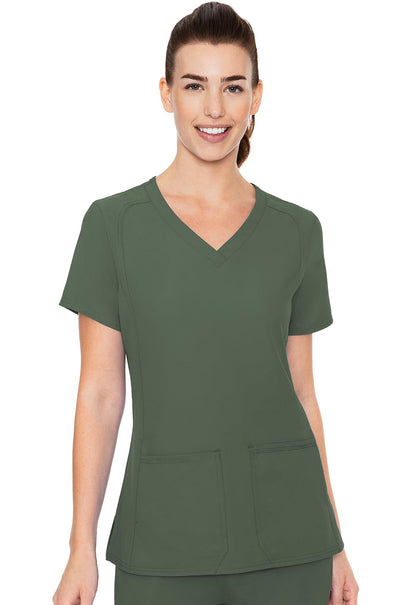 Med Couture Insight Women's MC2468 Side Pocket Top