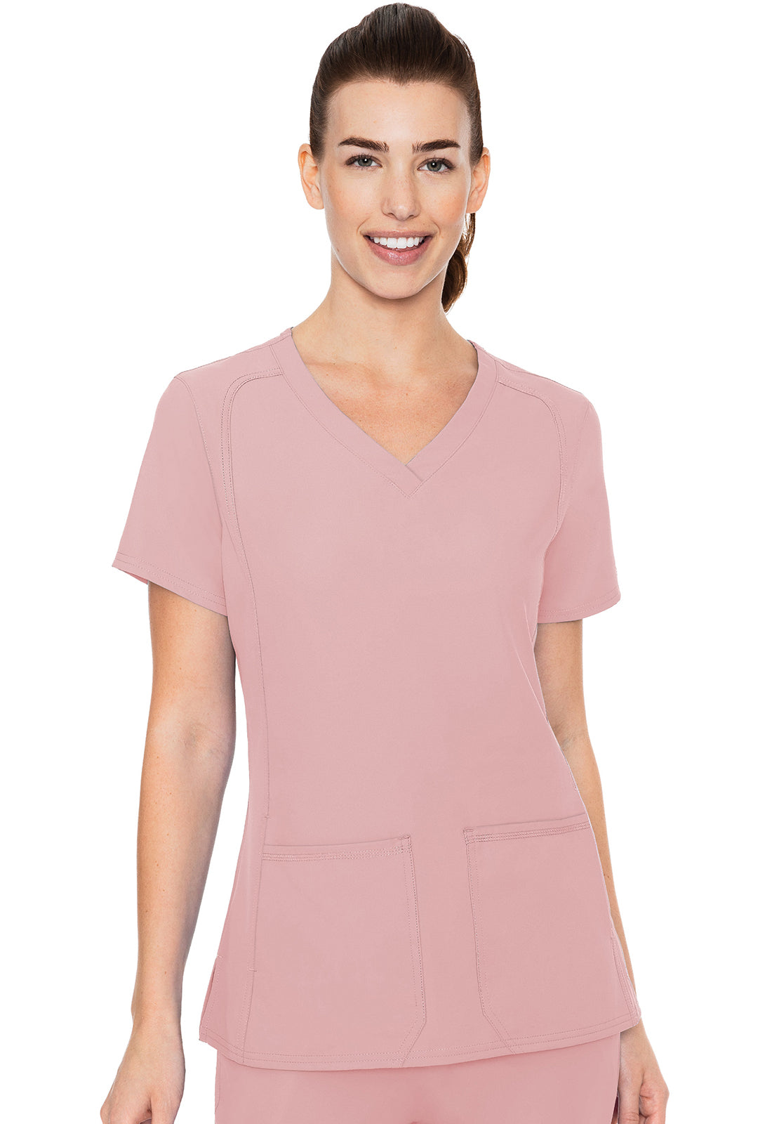 Med Couture Insight Women's MC2468 Side Pocket Top