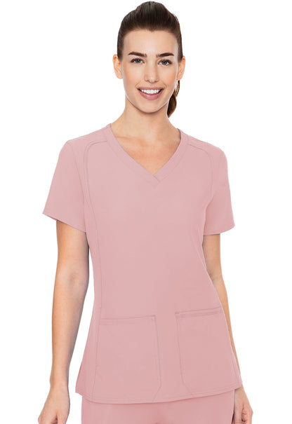 Med Couture Insight Women's MC2468 Side Pocket Top