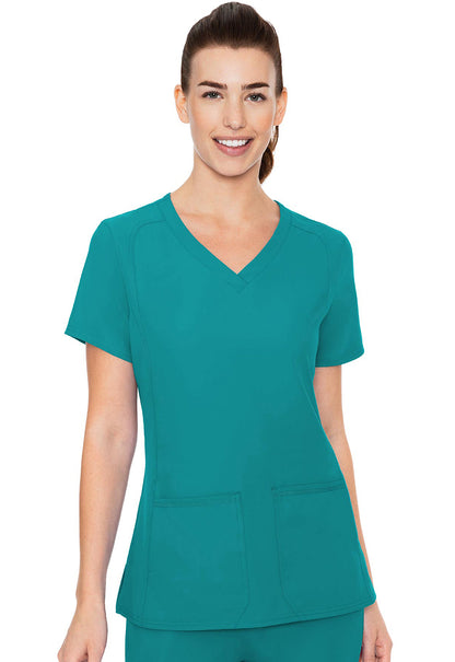 Med Couture Insight Women's MC2468 Side Pocket Top