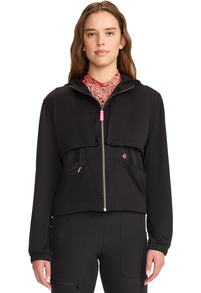 Med Couture Lifestyle Women's MC302 Convertible Windbreaker Jacket