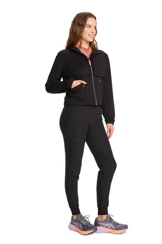 Med Couture Amp MC302 Plus Size Convertible Windbreaker Jacket