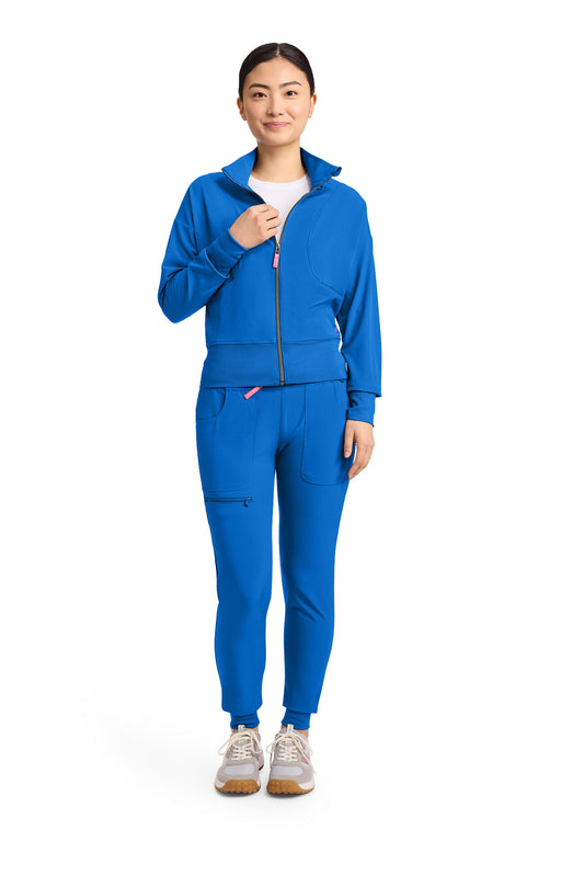 Med Couture Amp Women's MC303 Women's Cropped Warm Up Jacket