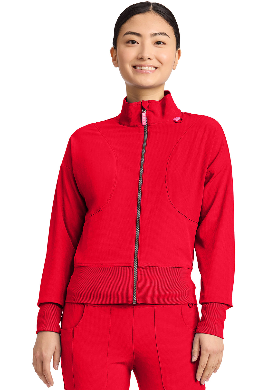 Med Couture Amp Women's MC303 Women's Cropped Warm Up Jacket