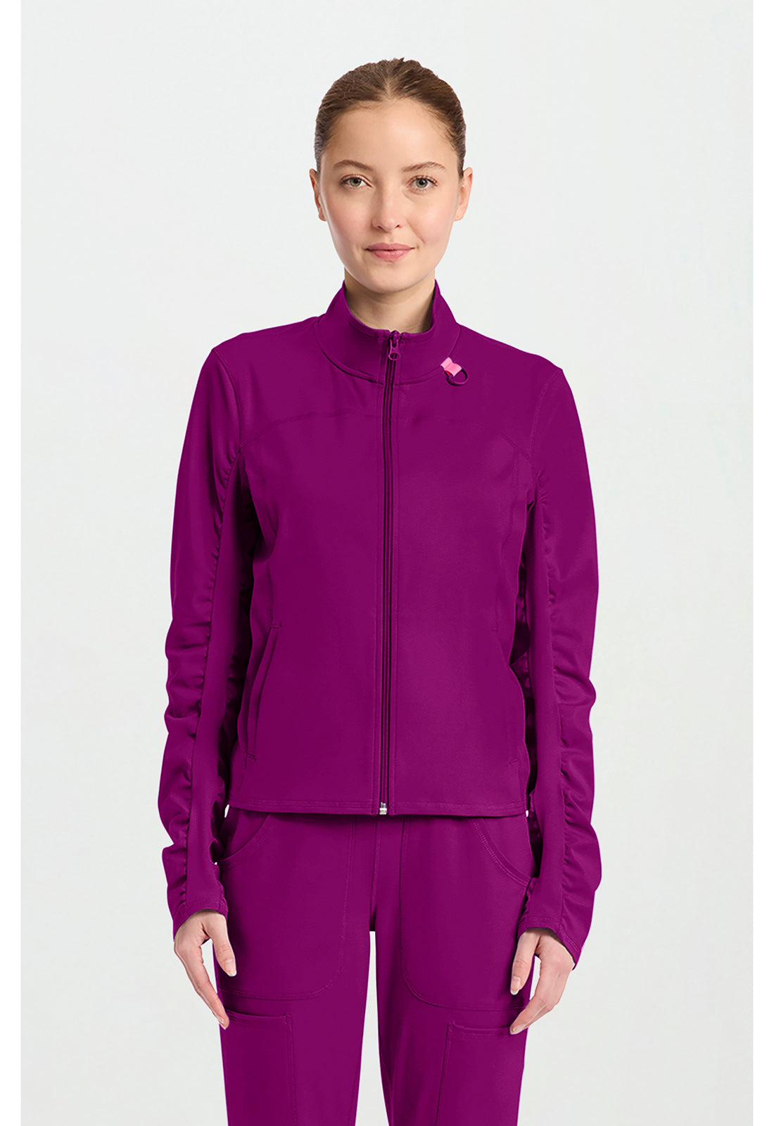 Med Couture Amp Knit Women's MC350 Warm Up Jacket