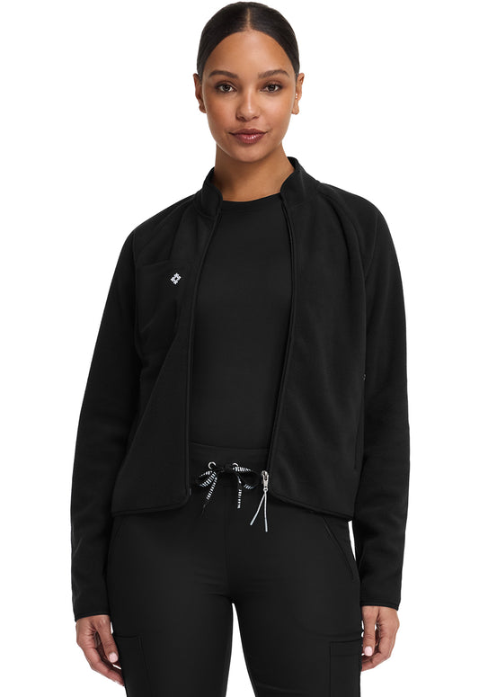 Med Couture Layers Women's MC384 Fleece Warm Up Jacket
