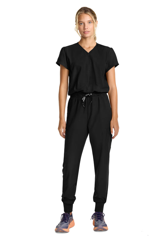 Med Couture Insight Women's MC510 Women's Zip Front Jumpsuit