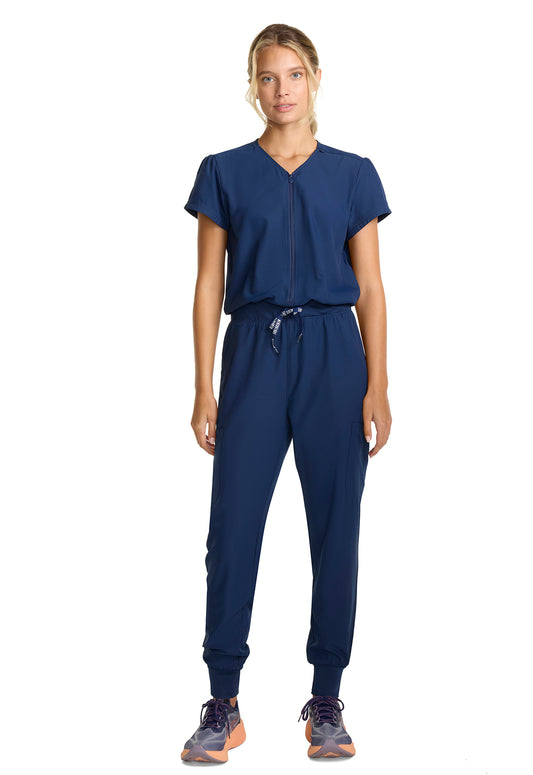 Med Couture Insight Women's MC510 Women's Zip Front Jumpsuit