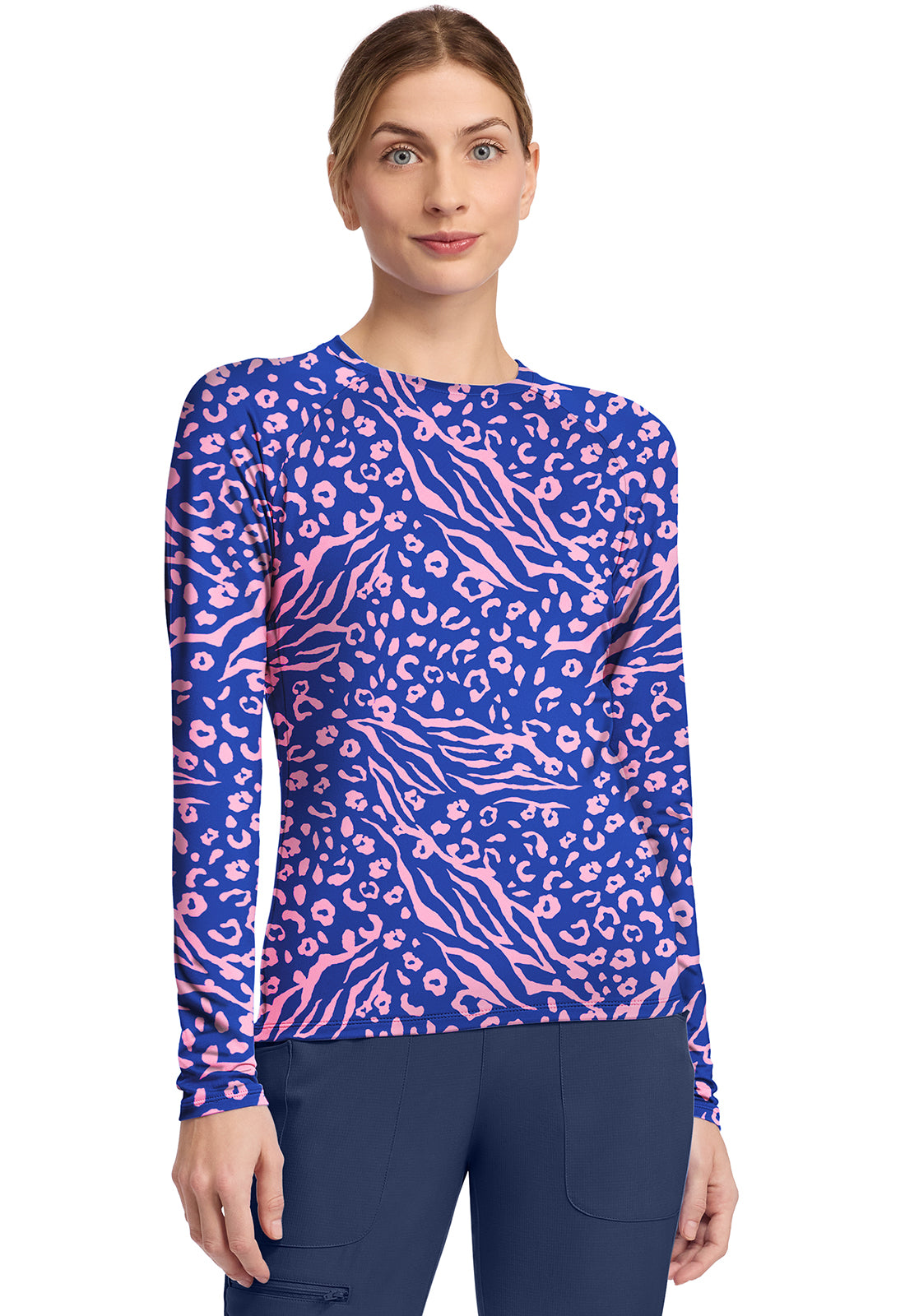 Med Couture Layers Women's MC699 Women's Printed L/S Underscrub