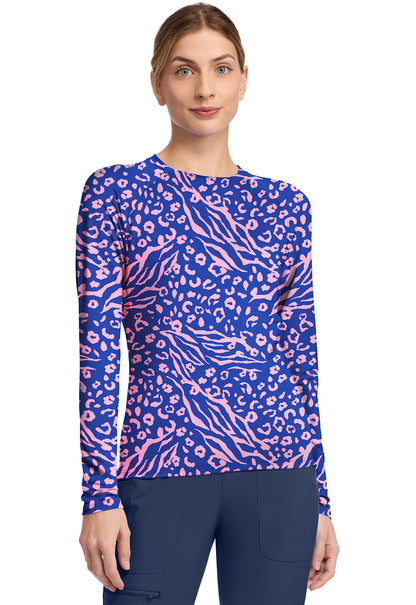 Med Couture Layers Women's MC699 Women's Printed L/S Underscrub