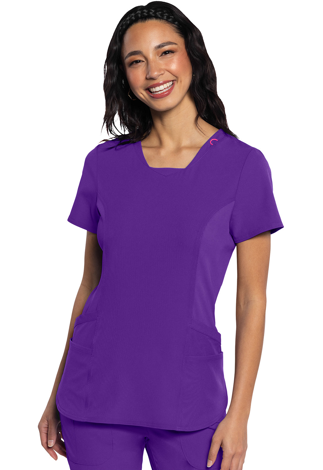 Med Couture Amp Women's MC701 V-Neck Top