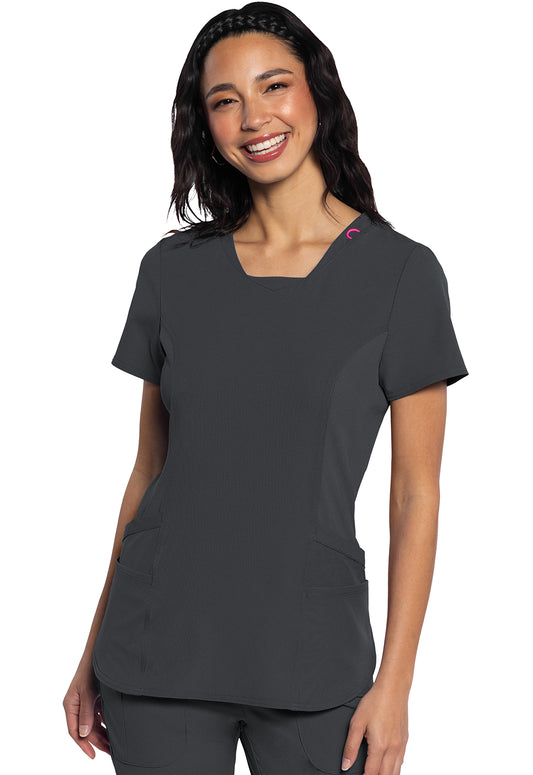 Med Couture Amp Women's MC701 V-Neck Top