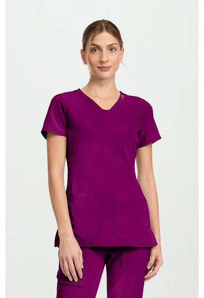 Med Couture Amp Women's MC702 V-Neck Top