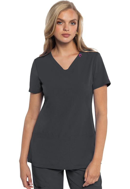 Med Couture Amp Women's MC702 V-Neck Top