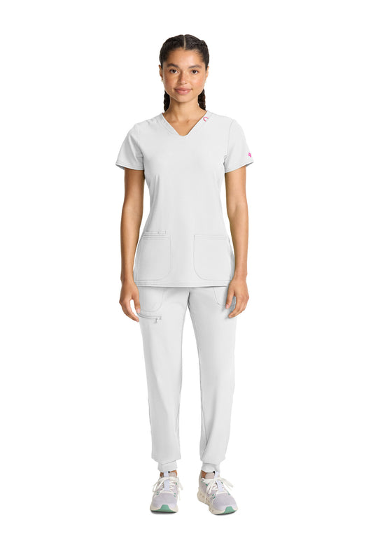 Med Couture Amp MC702 V-Neck Top