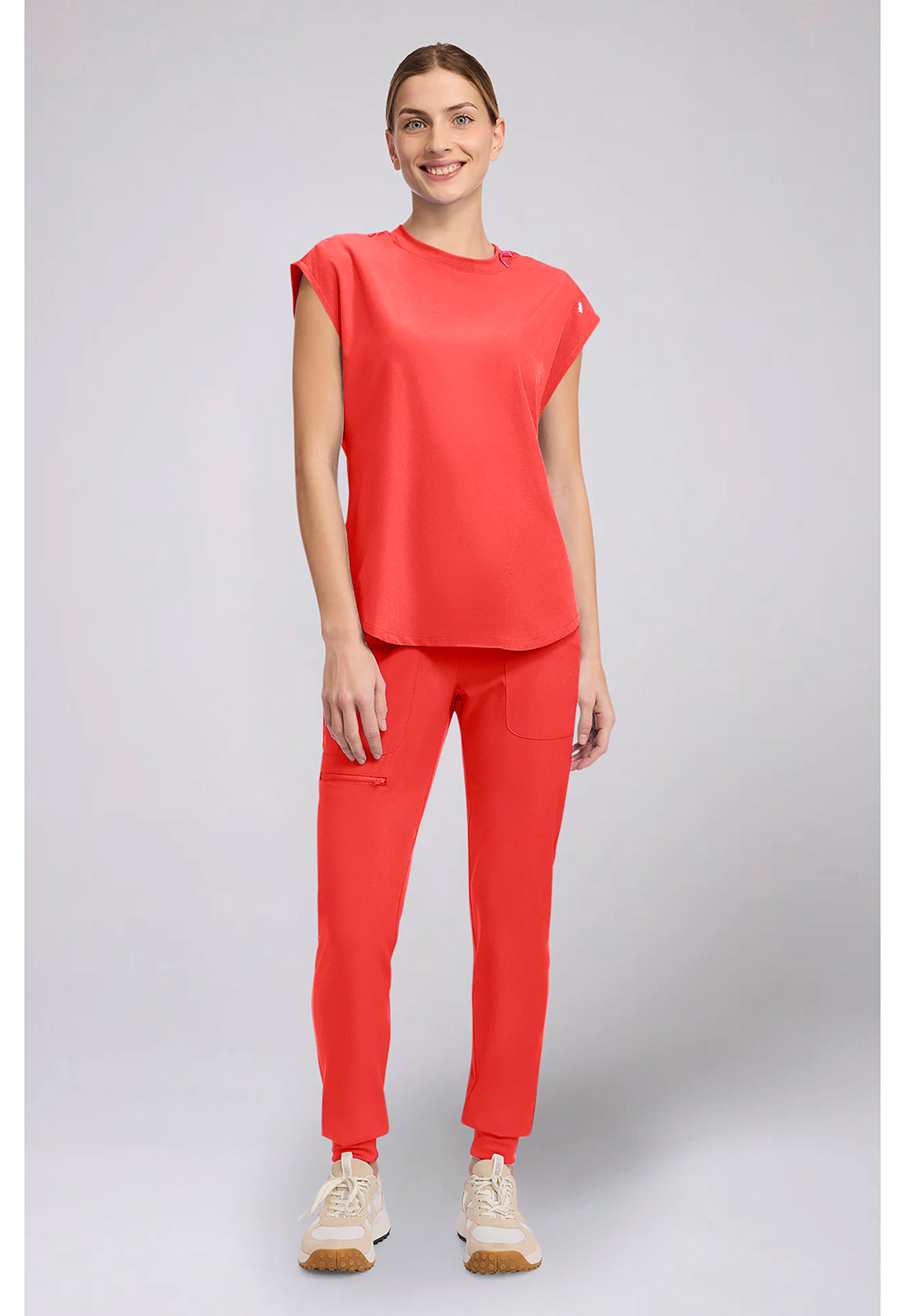 Med Couture Amp Women's MC703 Round Neck Tuckable Top – The