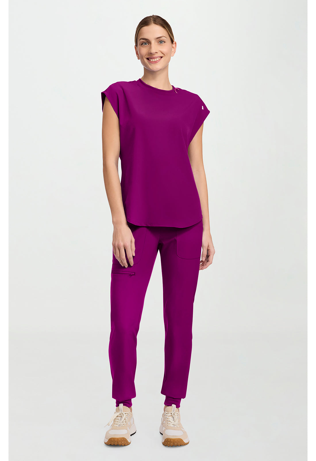 Med Couture Amp Women's MC703 Round Neck Tuckable Top – The