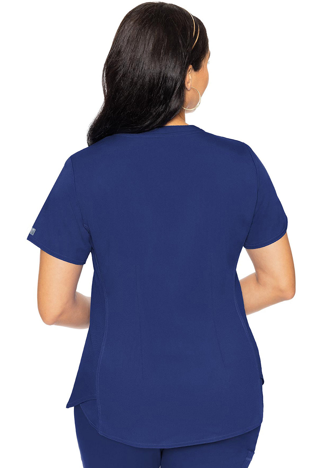 Med Couture Touch Women's MC7459 V-Neck Shirttail Top – The