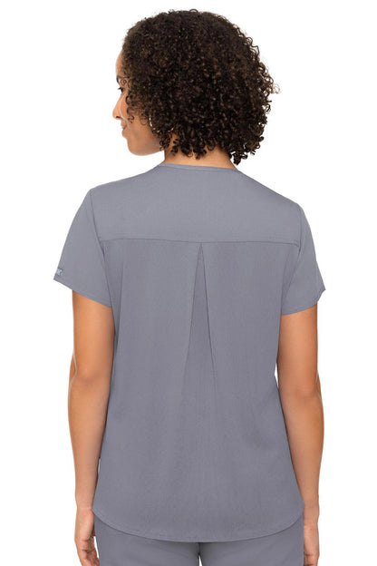 Med Couture Touch 7468 V-neck Knit Back Top