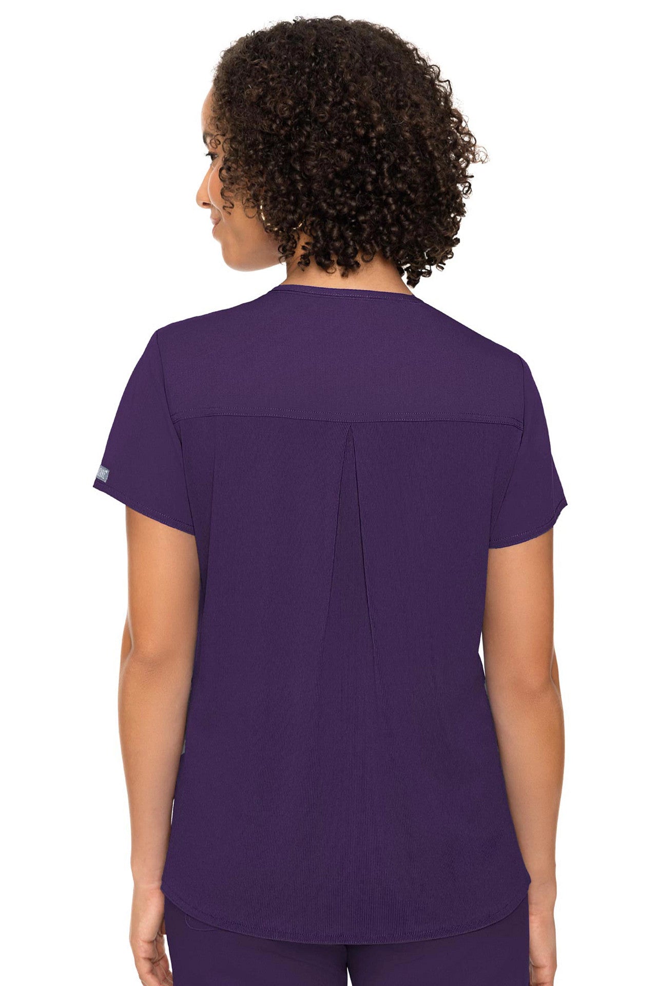 Med Couture Touch 7468 V-neck Knit Back Top