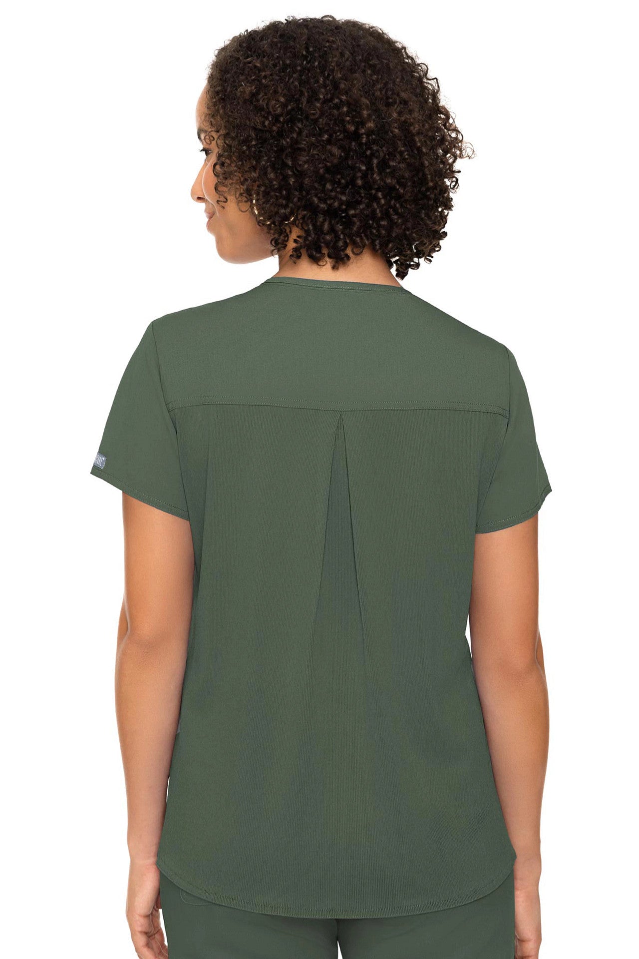 Med Couture Touch 7468 V-neck Knit Back Top