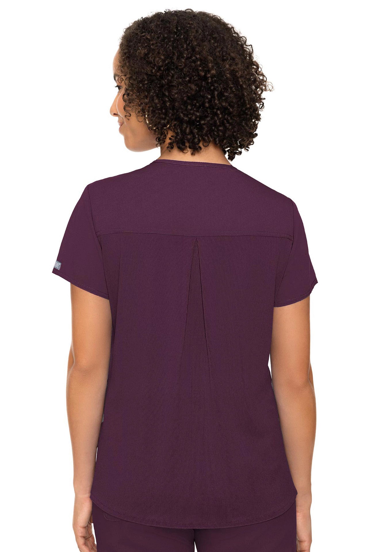 Med Couture Touch 7468 V-neck Knit Back Top